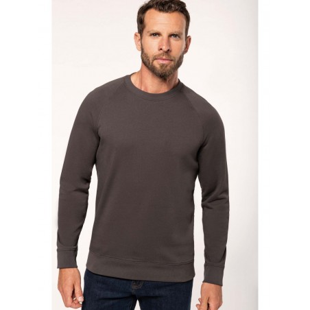 WK402 - Sweater ronde hals zwart